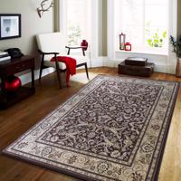 Barna vintage szőnyeg nappaliba Szélessé 200 cm | Hossz: 300 cm