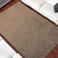Egyszínű bézs színű szőnyeg Szélessé 160 cm | Hossz: 220 cm