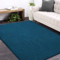 Stílusos szőnyeg kék színben Szélessé 80 cm | Hossz: 150 cm