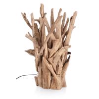 ACE bézs fa asztali lámpa