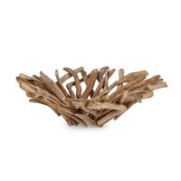 ACE bézs újrahasznosított fa tál