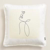 ADORE Dizájnos pamut díszpárnahuzat 45 x 45 cm | Szélessé 45 cm | Hosszúsá 45 cm