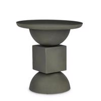 ALKA szürke acél dohányzóasztal