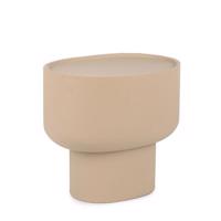 ALLIGATOR bézs acél dohányzóasztal