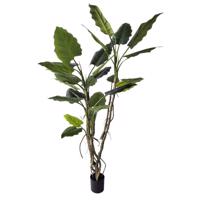 ALOCASIA zöld poliuretán művirág