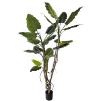 ALOCASIA zöld poliuretán művirág