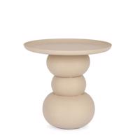 ALPA bézs acél dohányzóasztal