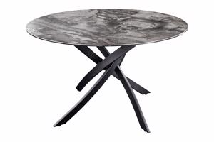 ALPINE taupe kerámia étkezőasztal 120cm