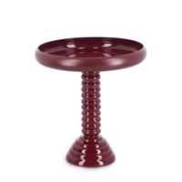 ANGADA bordó acél dohányzóasztal