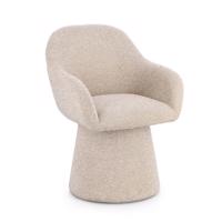 ANTARA ezüst szövet fotel