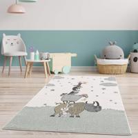 Aranyos játszószőnyeg gyerekeknek állatokkal Szélessé 80 cm | Hossz: 150 cm