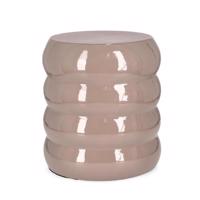 ATAL taupe fém puff