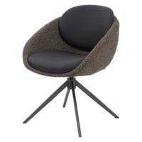 AVERIK szürke műbőr fotel