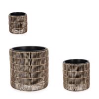 AYNU barna polirattán kaspó