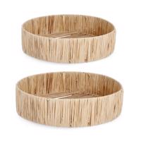 BAGAN bézs természetes tálalótál