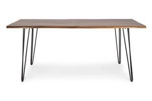 BARROW 8 személyes barna akácfa étkezőasztal 180cm