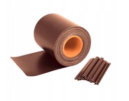Belátásgátló szalag 9 cm x 35 m - barna