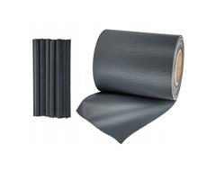 Belátásgátló szalag 9 cm x 35 m - sötét szürke