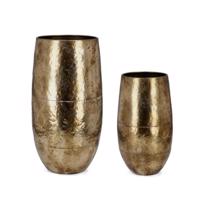 BIMALA arany fém váza