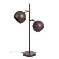 BLAZE bordó fém asztali lámpa