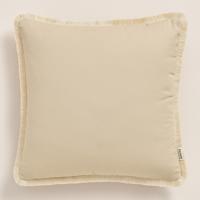 BOCA CHICA Bézs színű díszpárnahuzat rojtokkal 40 x 40 cm  | Szélessé 40 cm | Hosszúsá 40 cm