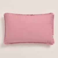 BOCA CHICA Sötét rózsaszín díszpárnahuzat rojtokkal 30 x 50 cm | Szélessé 30 cm | Hosszúsá 50 cm