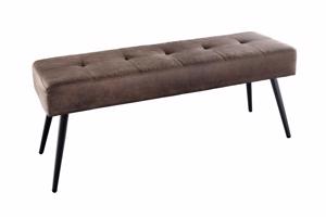 BOUTIQUE mikroszálas barna ülőpad 100cm