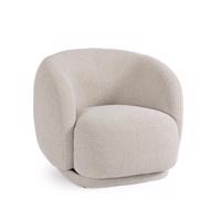 BRITTANY ezüst szövet fotel