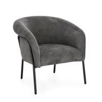 CAMILA szürke szövet fotel