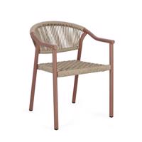 CANARIAS taupe alumínium szék