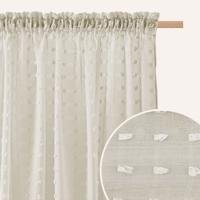 Casablanca Bézs színű függöny ráncolószalaggal 350 x 250 cm