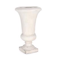CASSIOPEA fehér műgyanta váza