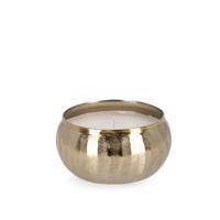 CHISEL taupe fém gyertya