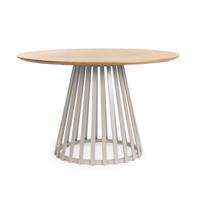 CILLIAN ezüst fa étkezőasztal