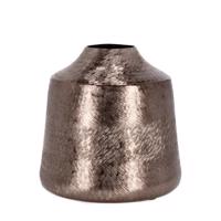 CLAMP bronz fém váza