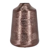 CLAMP piros fém váza