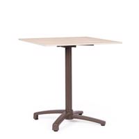 CLARET barna alumínium étkezőasztal