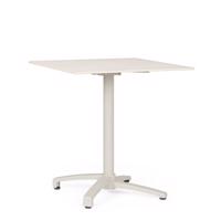 CLARET bézs alumínium étkezőasztal