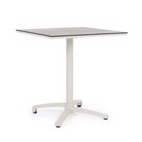 CLARET fehér alumínium étkezőasztal