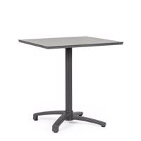 CLARET szürke alumínium étkezőasztal