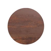 CORTEN barna kompozit kerti asztallap