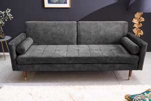 COUTURE kanapéágy szürke 195cm