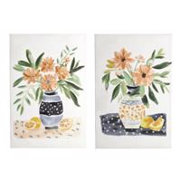 CROWN fehér vászon festmény