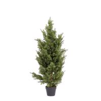 CYPRESS sárga műanyag művirág