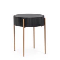 DARCY fekete fa dohányzóasztal