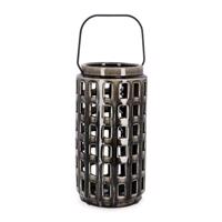 DARREH szürke kerámia gyertyatartó