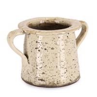 DARUMA bézs terracotta kaspó