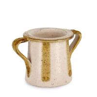 DARUMA bézs terracotta kaspó