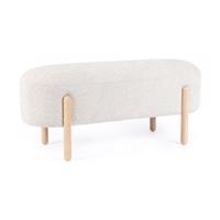 DAYLA fehér buklé ülőpad