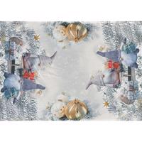 Designer ünnepi tányéralátét Szélessé 35 cm | Hosszúsá 50 cm